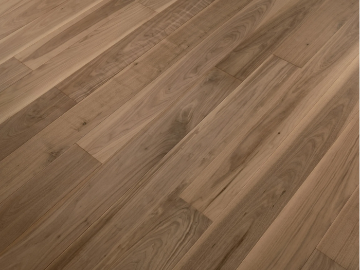 ENGINEERED WOOD PLANKS FLOOR CA' SAVIO - Walnut flooring _ FOGLIE D'ORO